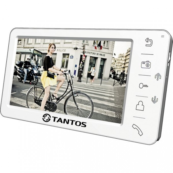 Монитор видеодомофона TANTOS AMELIE - SD (White) VZ-2 00-00095269