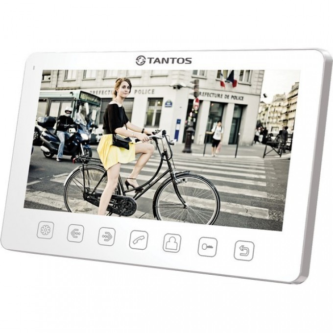 Монитор видеодомофона TANTOS AMELIE SLIM (White) VZ-2 00-00096667